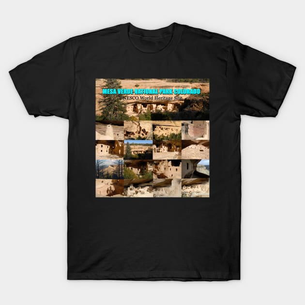 Mesa Verde World Heritage Site Poster A T-Shirt by dltphoto